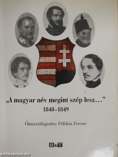 "A magyar név megint szép lesz..."