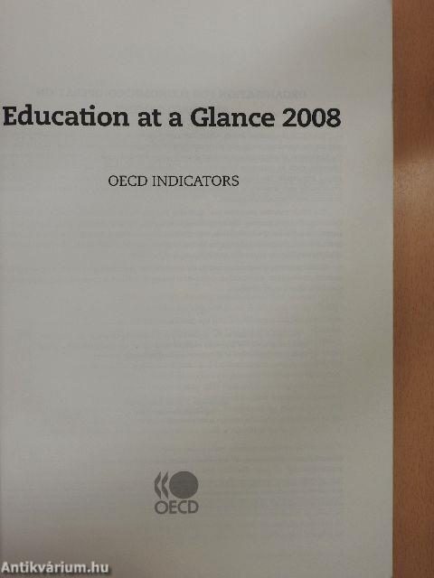 Education at a Glance 2008