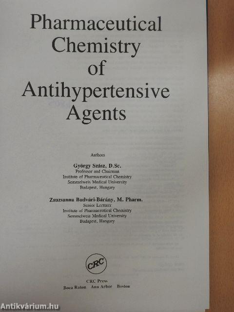 Pharmaceutical Chemistry of Antihypertensive Agents