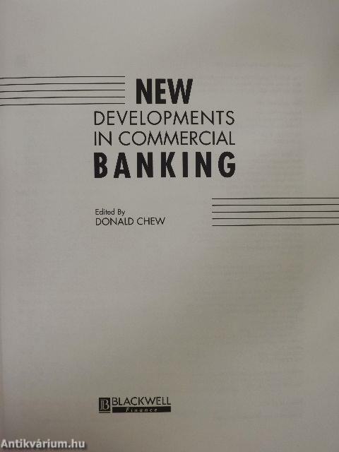 New Developments in Commercial Banking