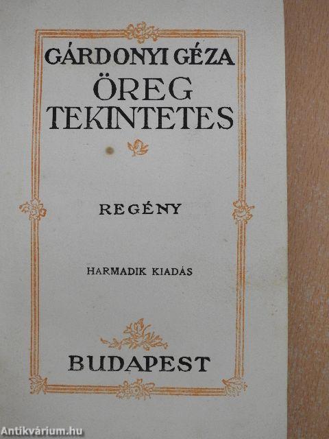 Öreg tekintetes