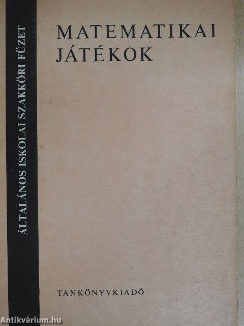 Matematikai játékok