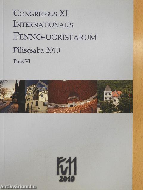 Congressus XI Internationalis Fenno-Ugristarum VI