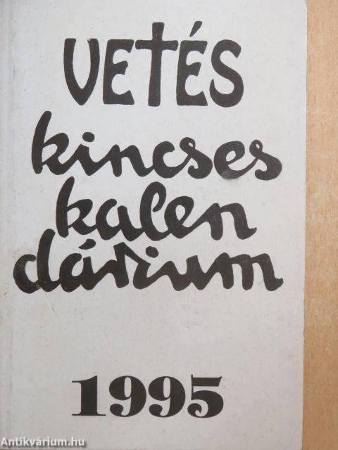 Vetés Kincseskalendárium 1995