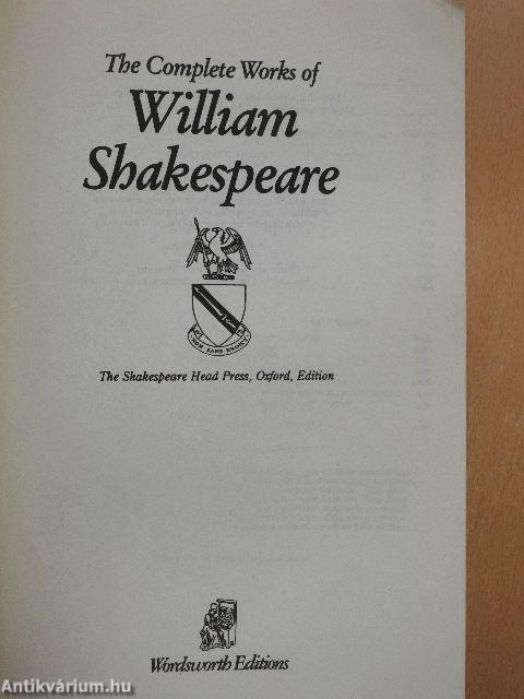 The Complete Works of William Shakespeare