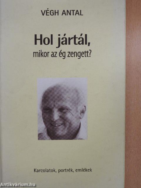 Hol jártál, mikor az ég zengett?