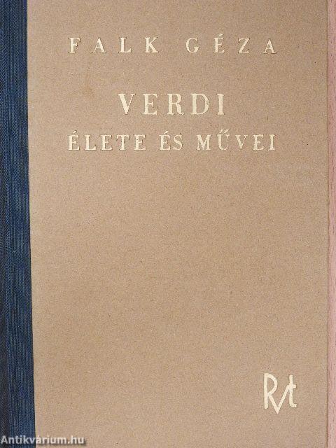 Verdi élete és művei