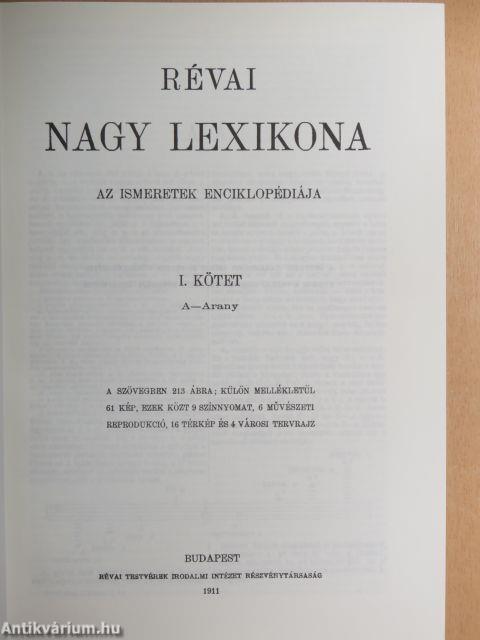 Révai nagy lexikona 1-21./Magyarország a XX. században I-V.