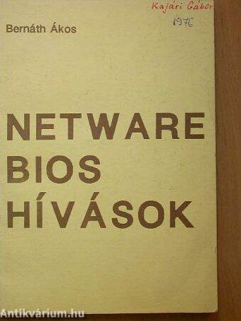 Netware bios hívások