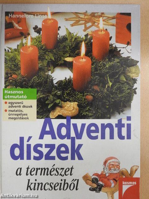 Adventi díszek a természet kincseiből