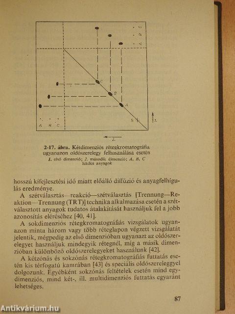 A rétegkromatográfia zsebkönyve