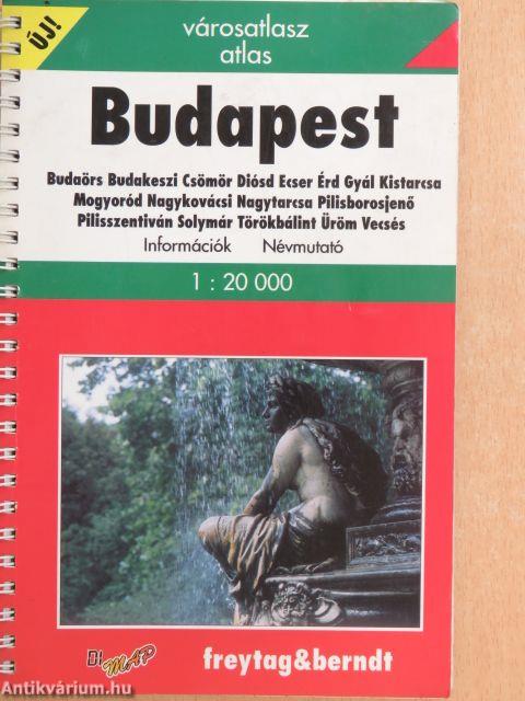 Budapest városatlasz
