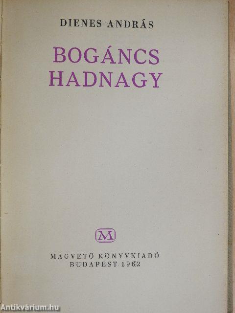 Bogáncs hadnagy