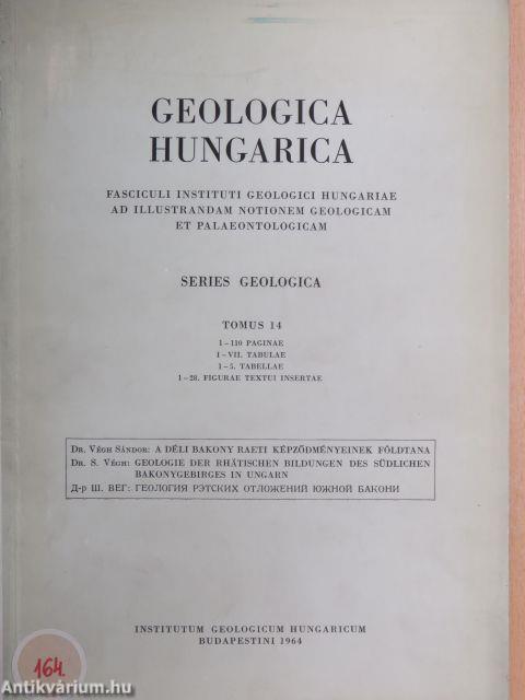 Geologica Hungarica - Series Geologica 