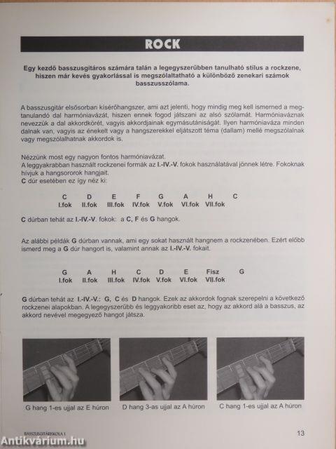 Basszusgitáriskola I.