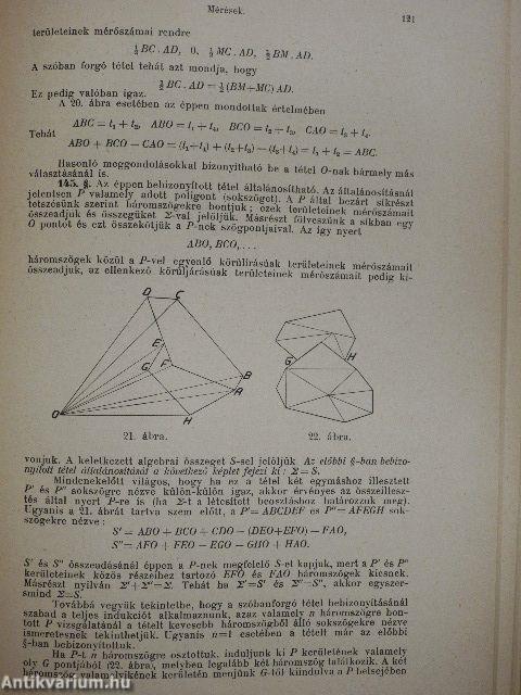 Analizis és analitikus geometria I.