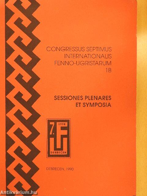 Sessiones Plenares et Symposia