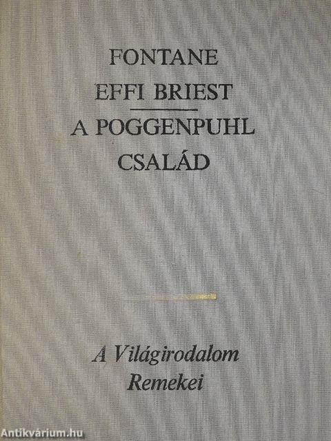 Effi Briest/A Poggenpuhl család