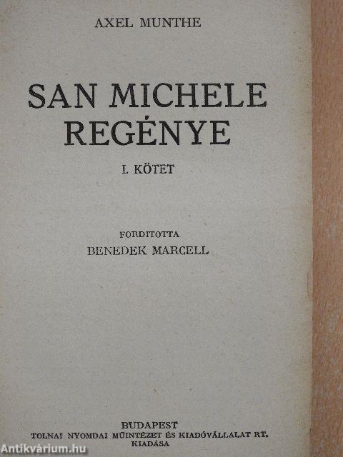 San Michele regénye I-II.