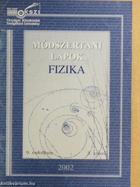 Módszertani lapok - Fizika 2002/2.