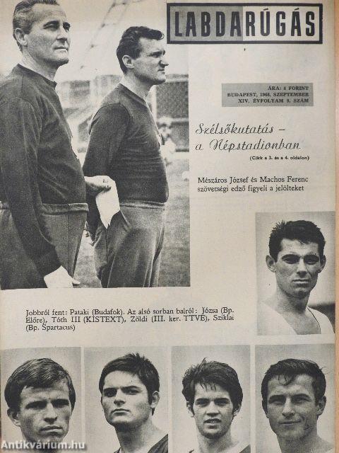 Labdarúgás 1968. szeptember