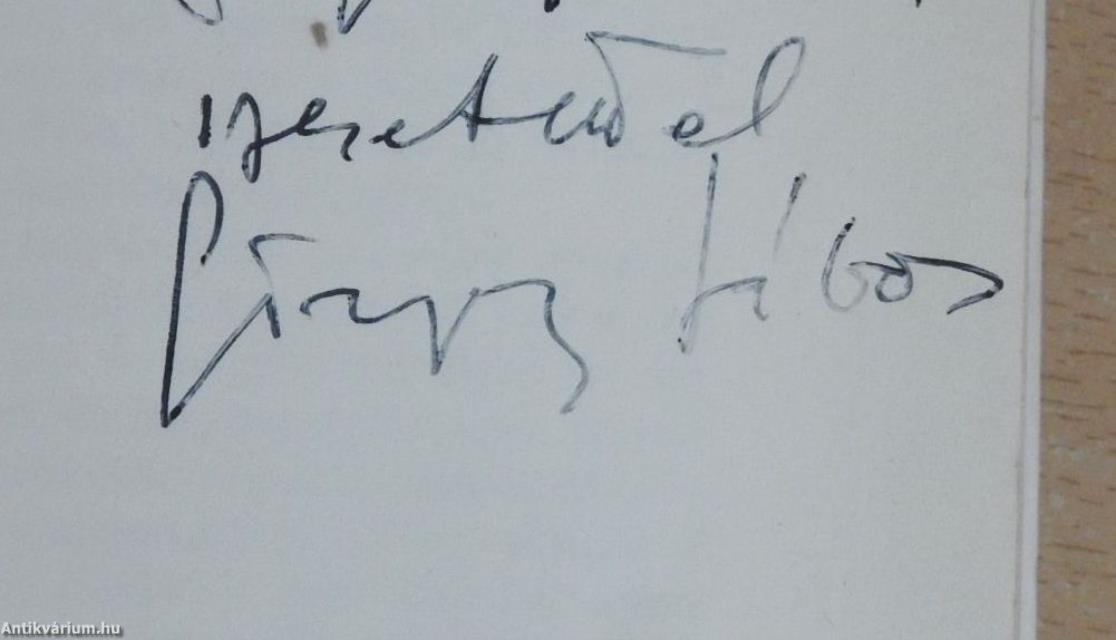 Találkozás egy fél kutyával (dedikált példány)