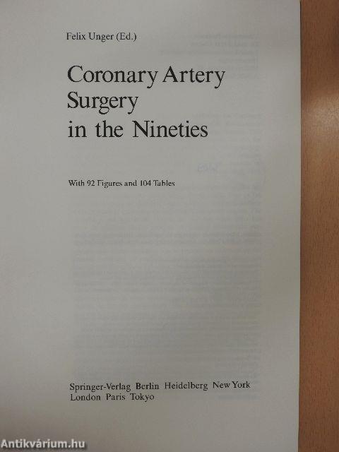 Coronary Artery Surgery in the Nineties