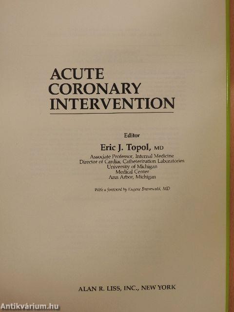 Acute Coronary Intervention