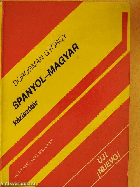 Spanyol-magyar kéziszótár