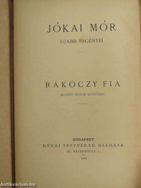 Rákóczy fia I-III.