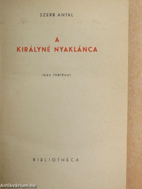 A királyné nyaklánca