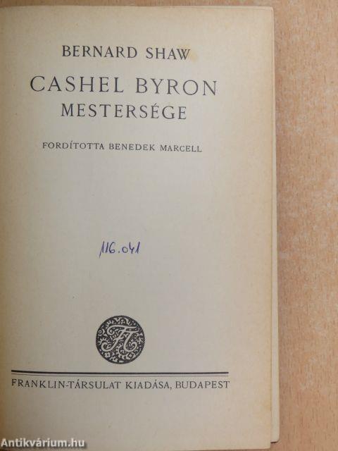 Cashel Byron mestersége