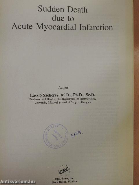 Sudden Death due to Acute Myocardial Infarction