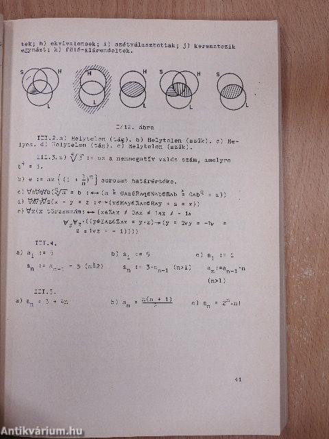 Matematikai feladatgyűjtemény I.