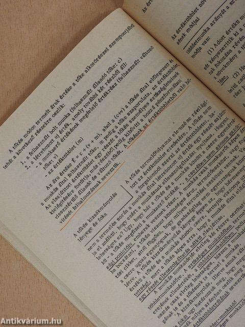 Politikai gazdaságtan I.