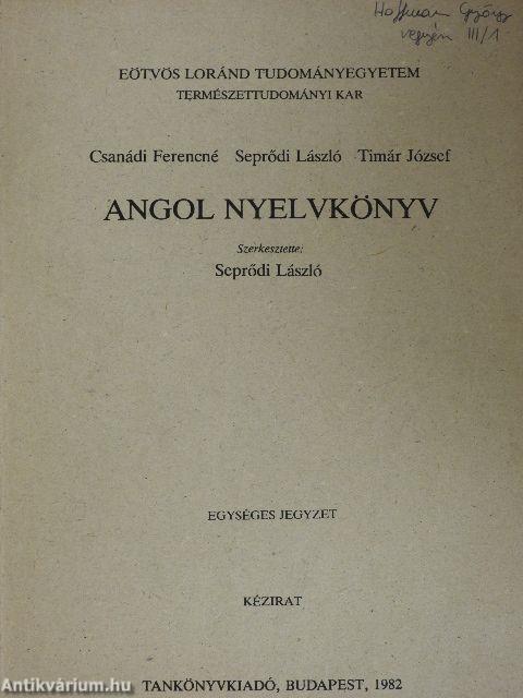 Angol nyelvkönyv