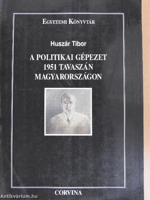 A politikai gépezet 1951 tavaszán Magyarországon