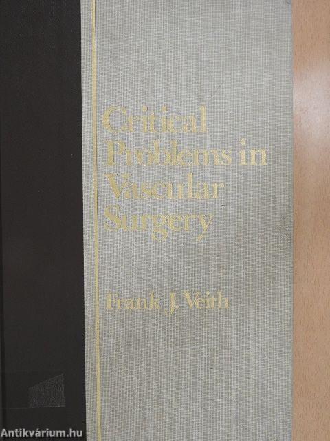 Critical Problems in Vascular Surgery