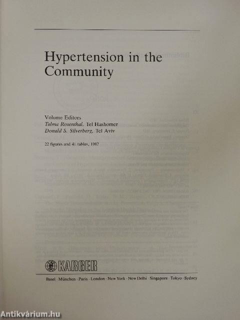 Hypertension in the Community