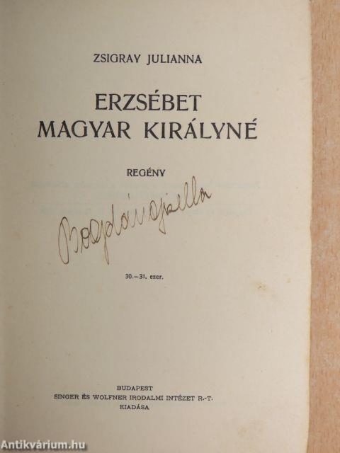 Erzsébet magyar királyné