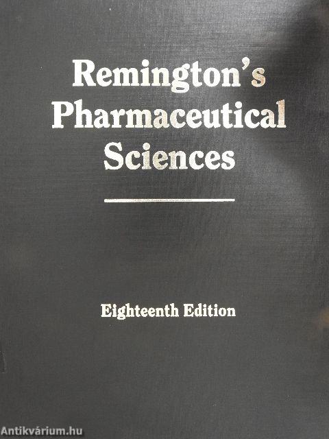 Remington's Pharmaceutical Sciences