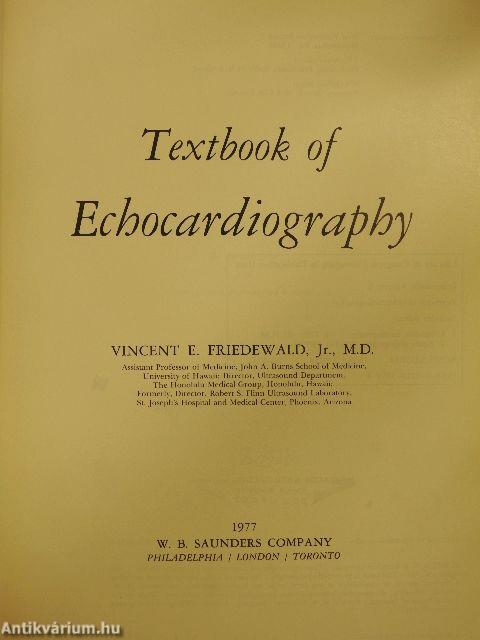 Textbook of Echocardiography