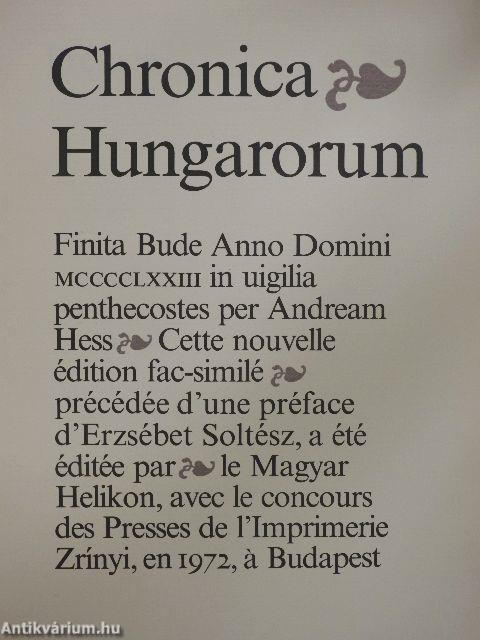 Chronica Hungarorum 1473