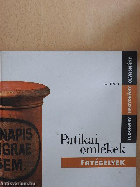 Patikai emlékek - Fatégelyek