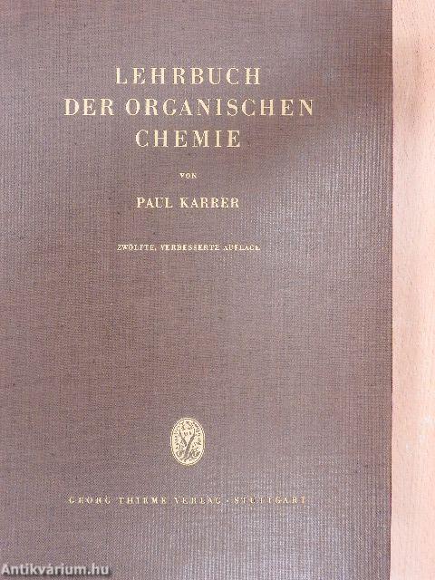 Lehrbuch der Organischen Chemie