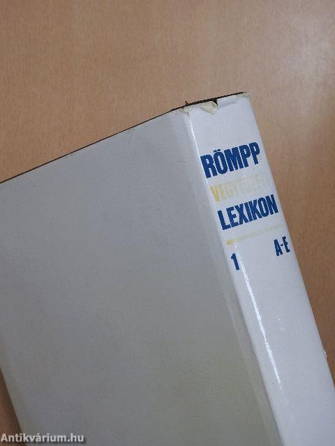 Römpp Vegyészeti Lexikon 1-4.