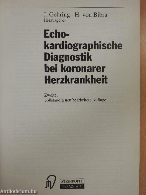 Echokardiographische Diagnostik bei koronarer Herzkrankheit