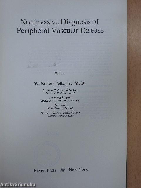 Noninvasive Diagnosis of Peripheral Vascular Disease