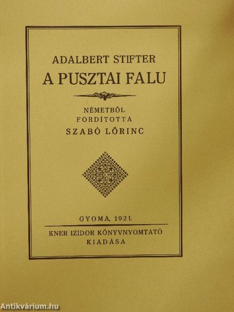 A pusztai falu