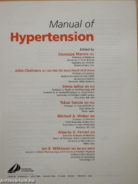 Manual of Hypertension